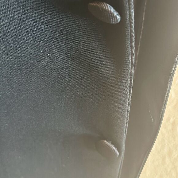 Michael Kors Men's Size 40L Classic Suit Jacket Black Double Button Formal - Picture 9 of 13